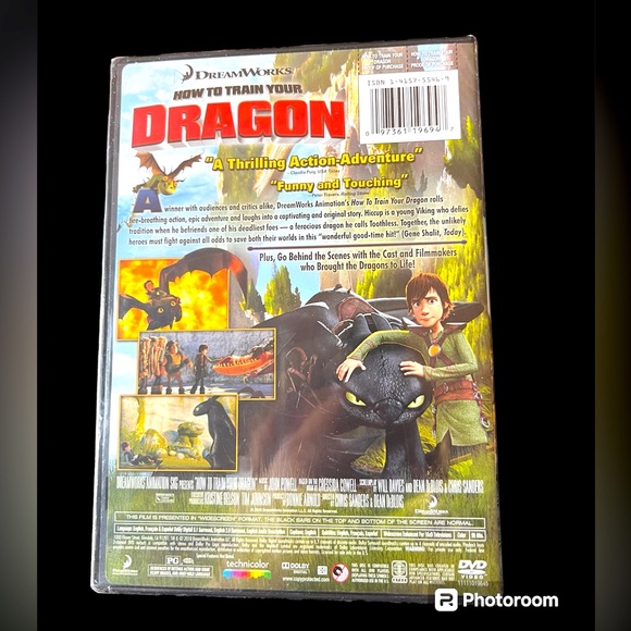 DVD “HOW TO TRAIN YOUR DRAGON” NWT - Picture 2 of 3